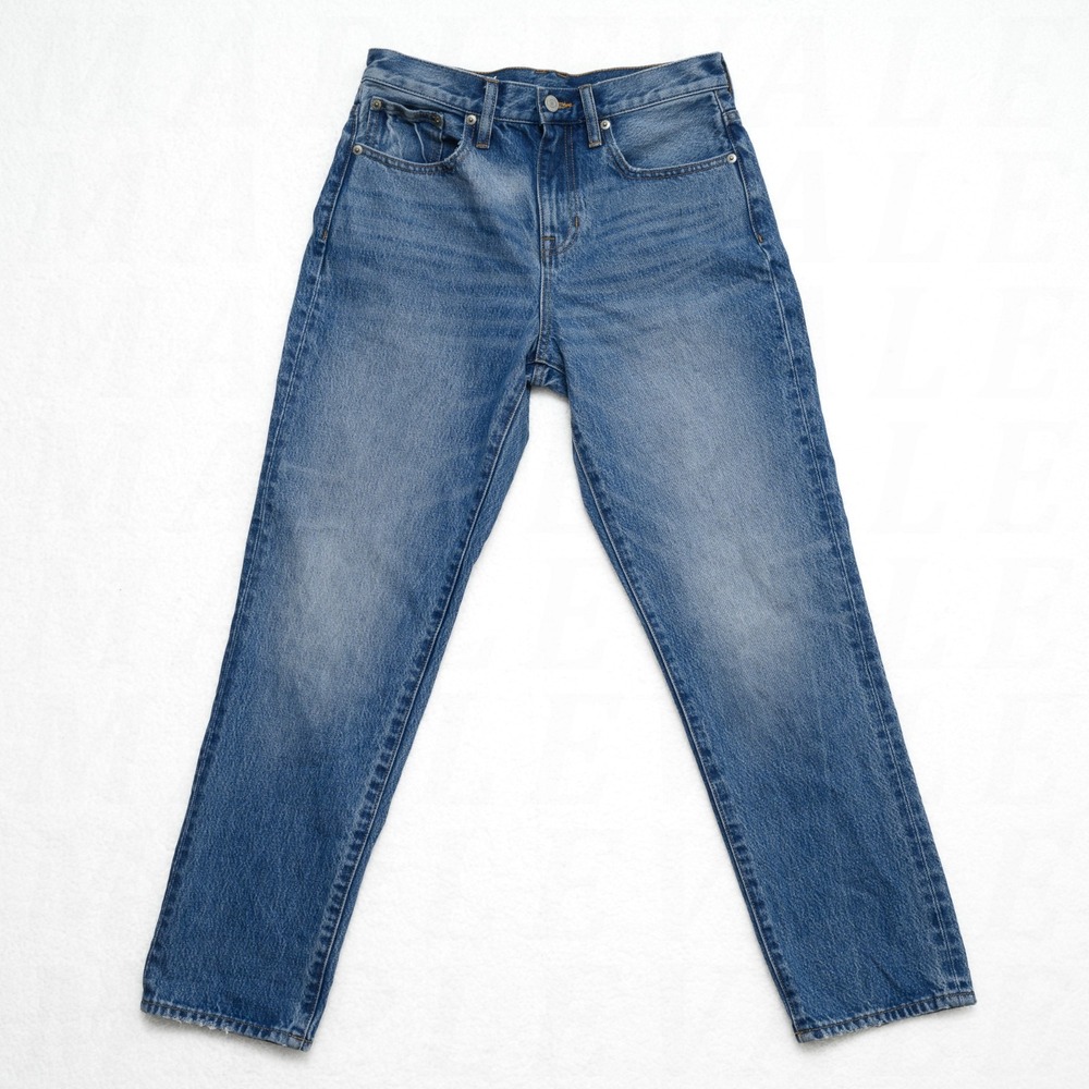 J Crew Women's Sz 26 Slouchy Boyfriend Jeans in Paulette Wash Blue Jean BD370
